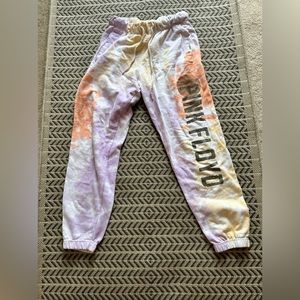 Pink Floyd tie dye sweats